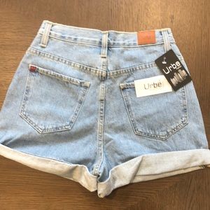 Urbe Mom-High Rise Shorts!